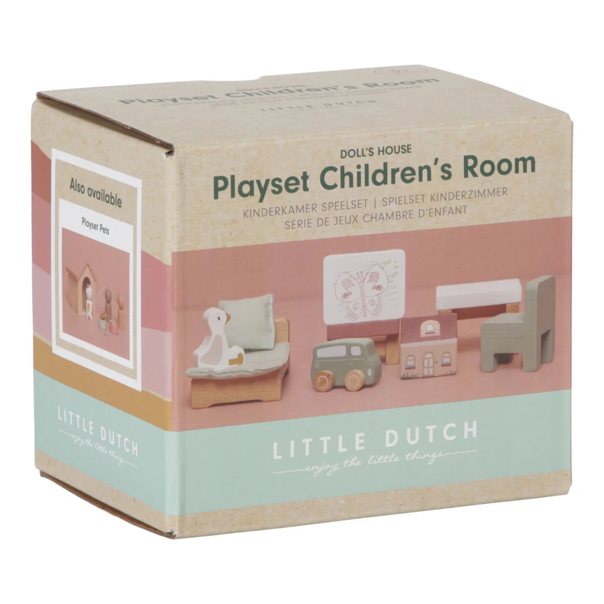 Little Dutch Dollhouse Children’s Room Expansion Set