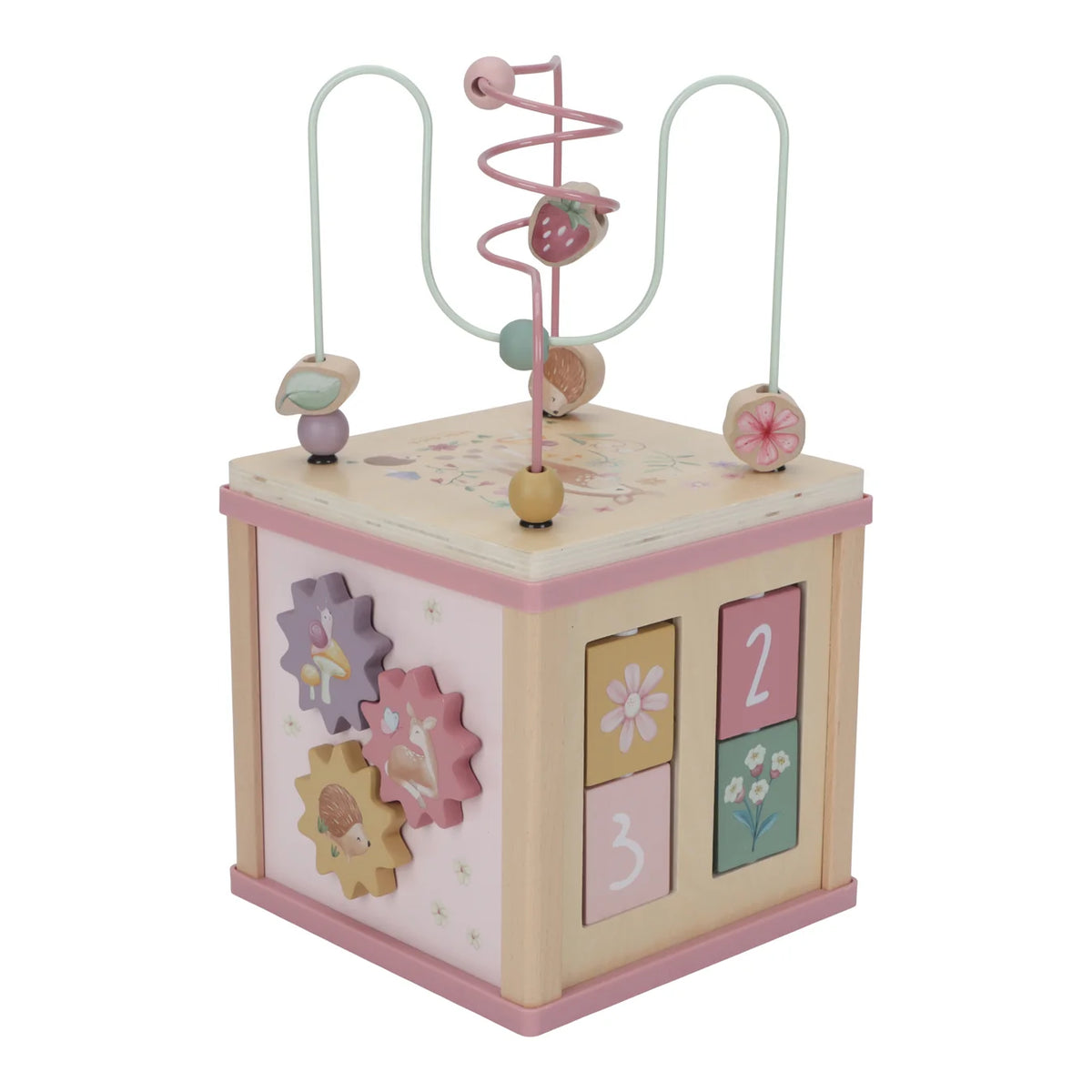 Little Dutch Wooden Activity Cube – Fairy Garden