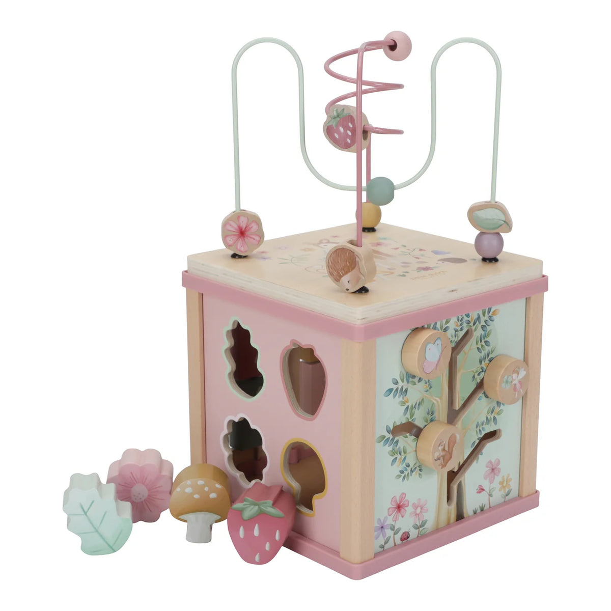 Little Dutch Wooden Activity Cube – Fairy Garden