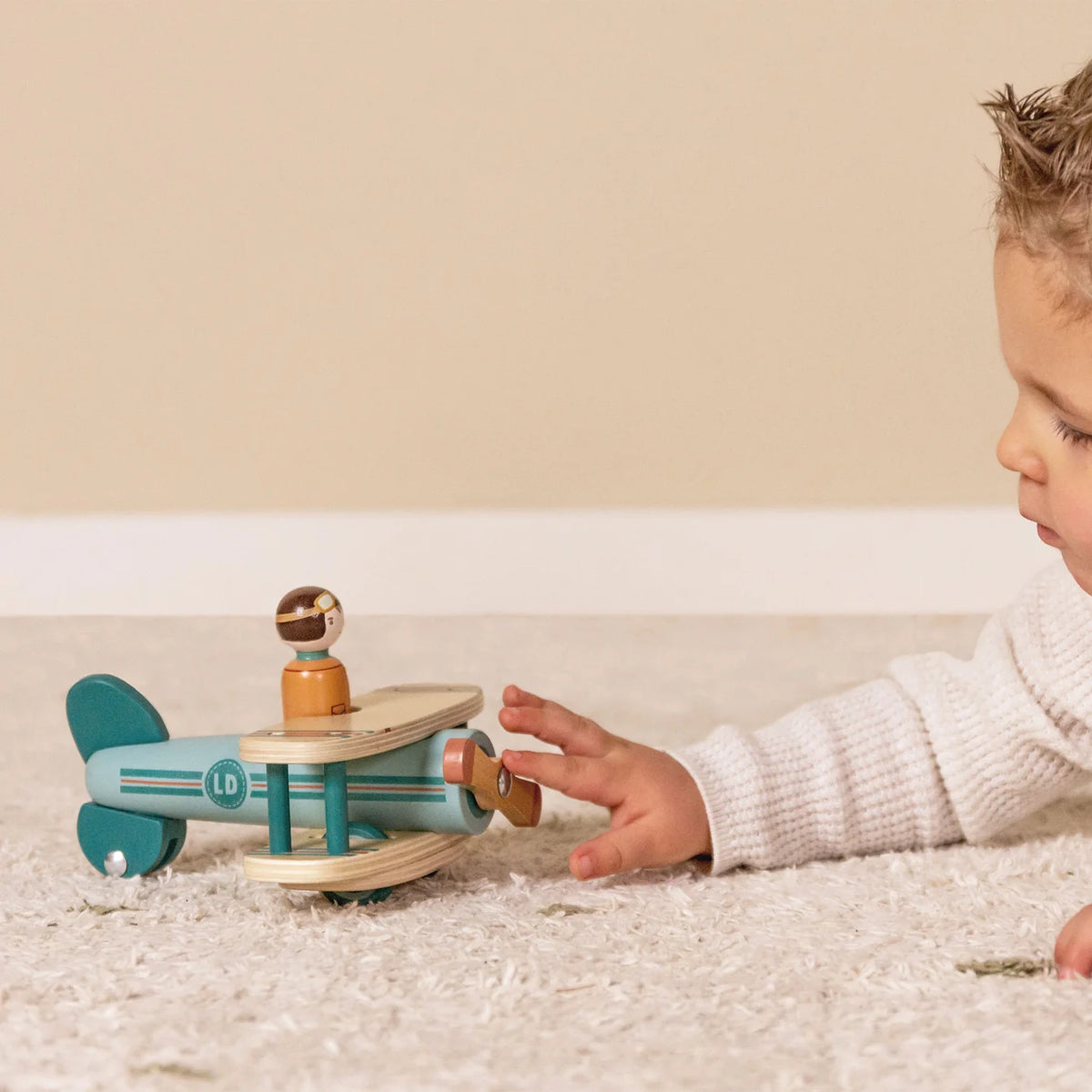Little Dutch Wooden Toy Aeroplane