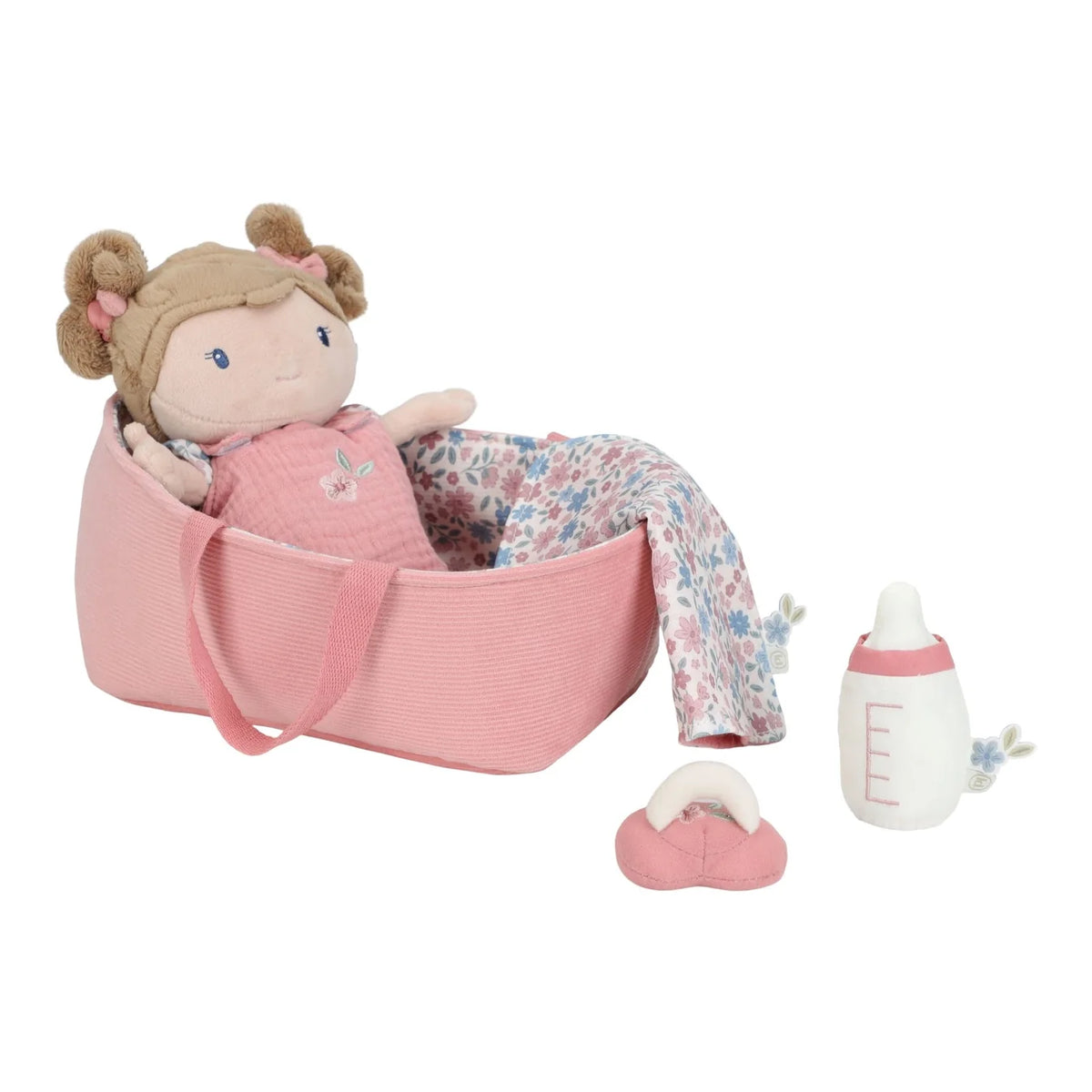 Little Dutch Baby Doll Rosa in Basket