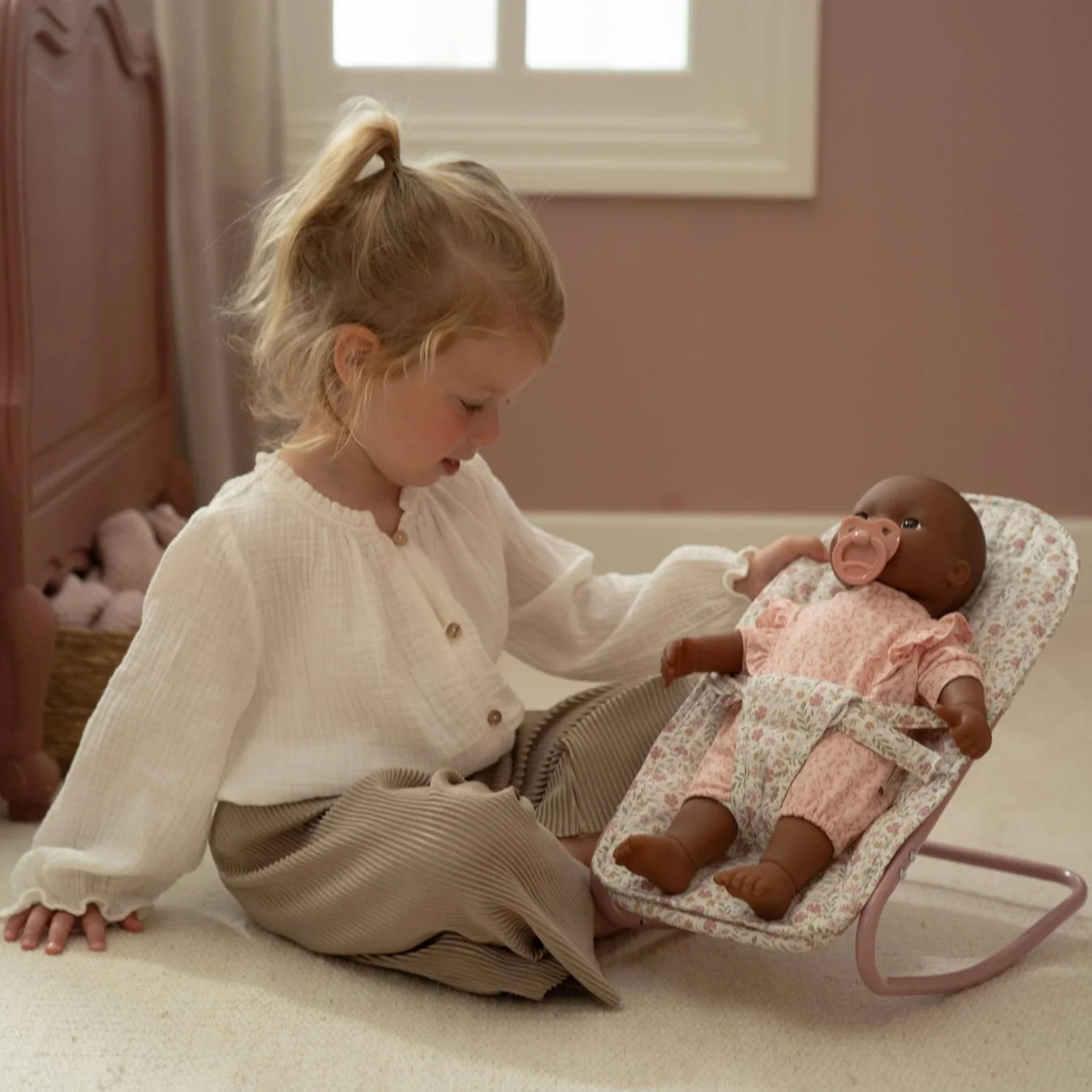 Little Dutch Baby Doll Bouncer – Soft Flowers