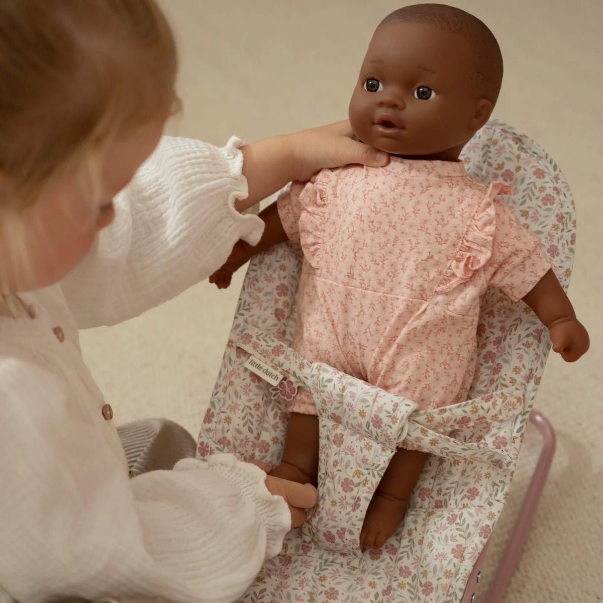 Little Dutch Baby Doll Bouncer – Soft Flowers