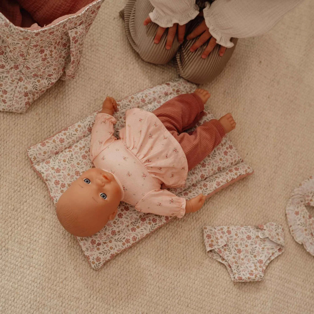 Little Dutch Baby Doll Nursery Bag – Soft Flowers