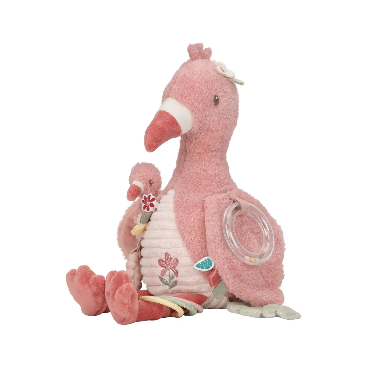 Little Dutch Activity Cuddle Flamingo – Safari Friends