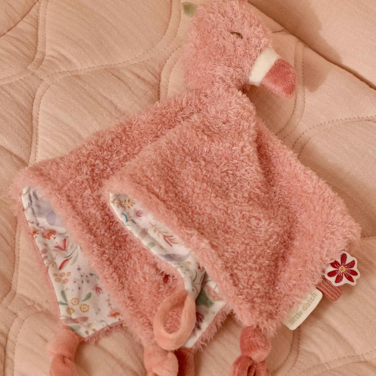 Little Dutch Flamingo Cuddle Cloth – Safari Friends