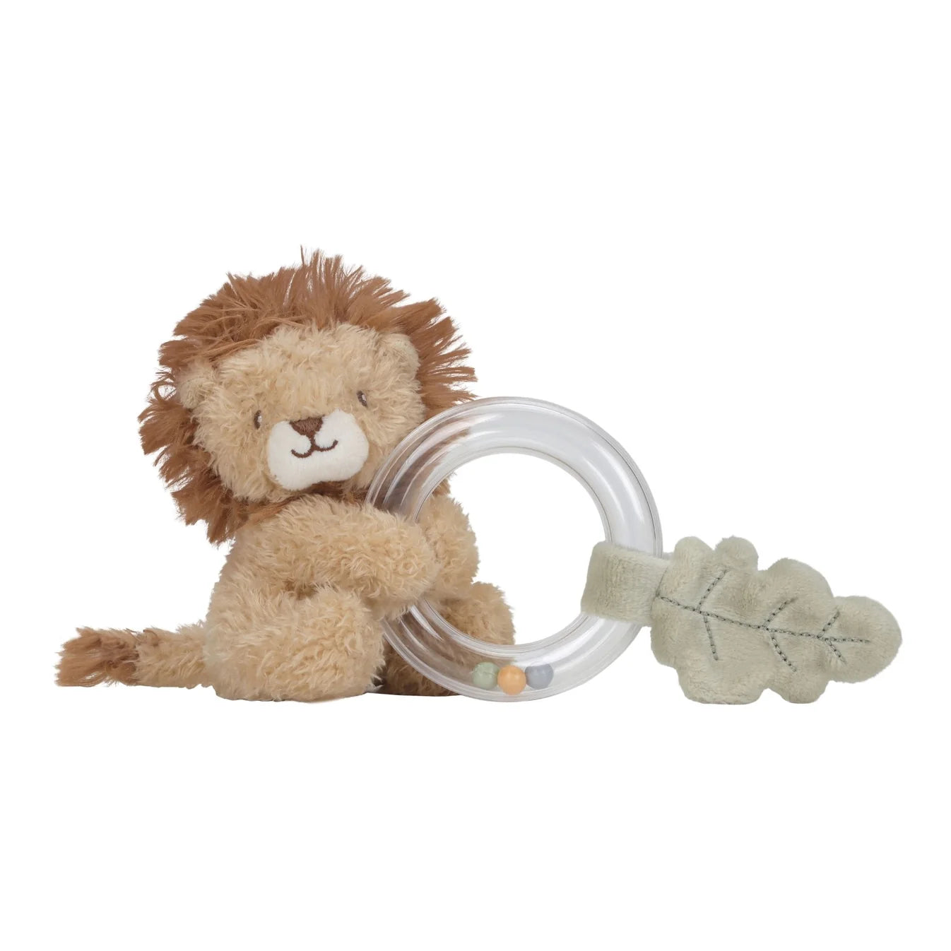 Little Dutch Lion Ring Rattle – Safari Friends