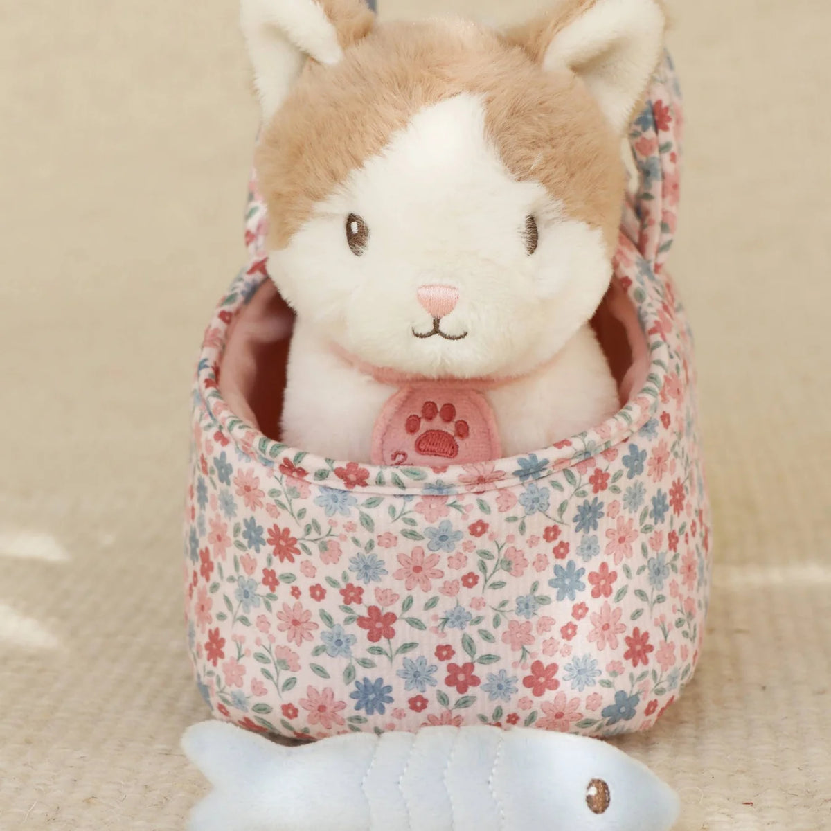 Little Dutch Plush Cat Marley in Carry Bag