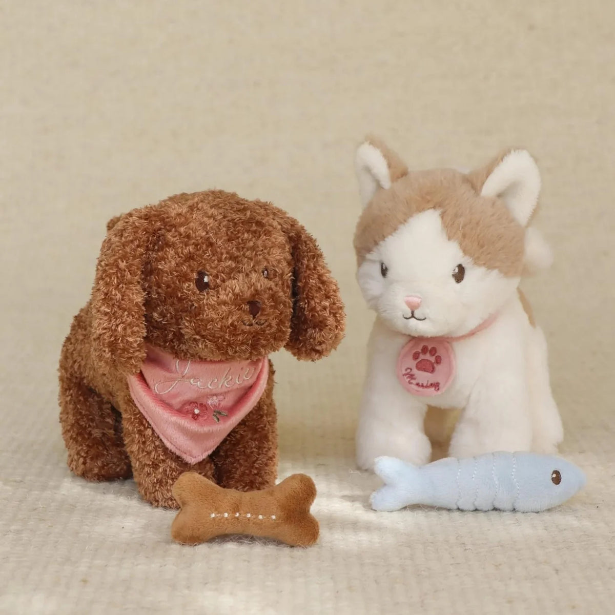 Little Dutch Plush Dog Jackie in Carry Bag