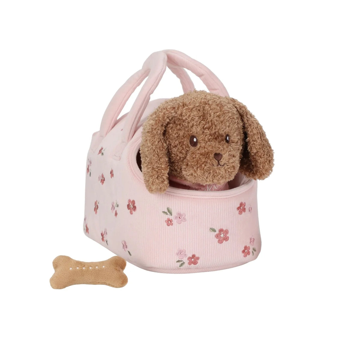 Little Dutch Plush Dog Jackie in Carry Bag