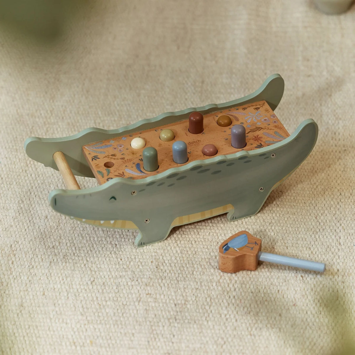 Little Dutch Wooden Hammer Bench – Safari Friends