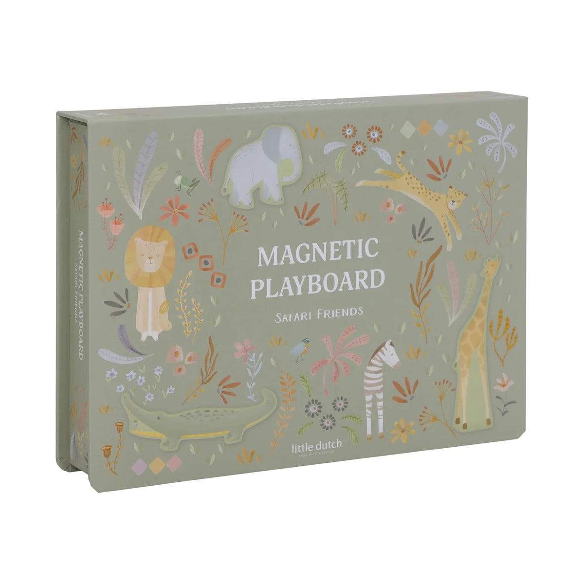 Little Dutch Magnetic Play Board – Safari Friends