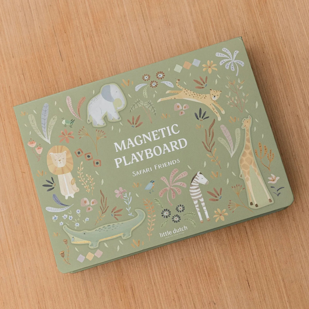 Little Dutch Magnetic Play Board – Safari Friends