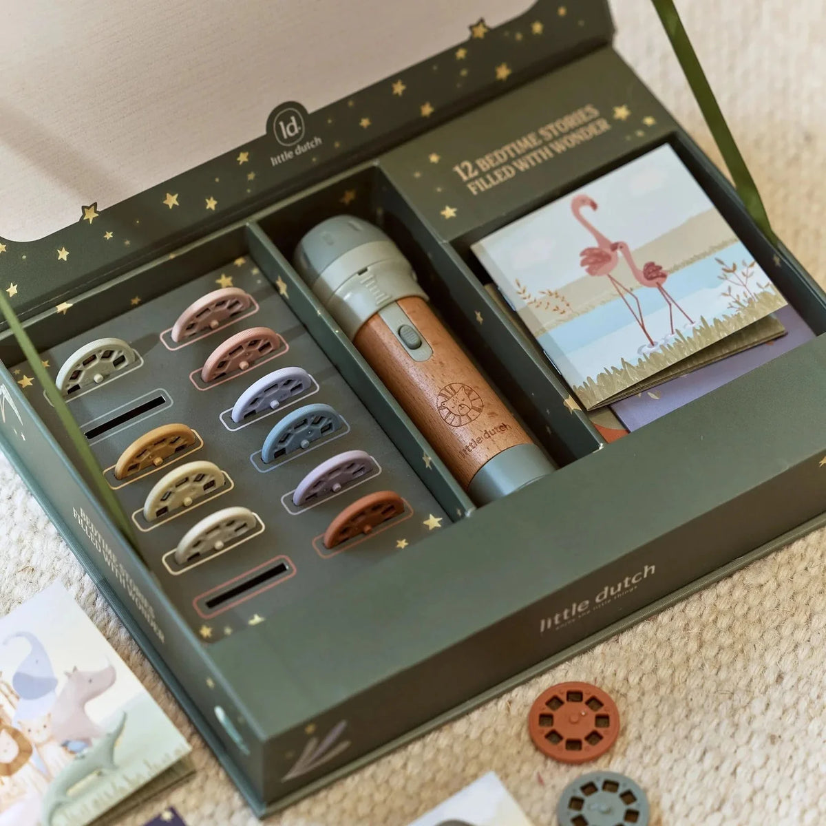 Little Dutch Story Projector – Safari Friends