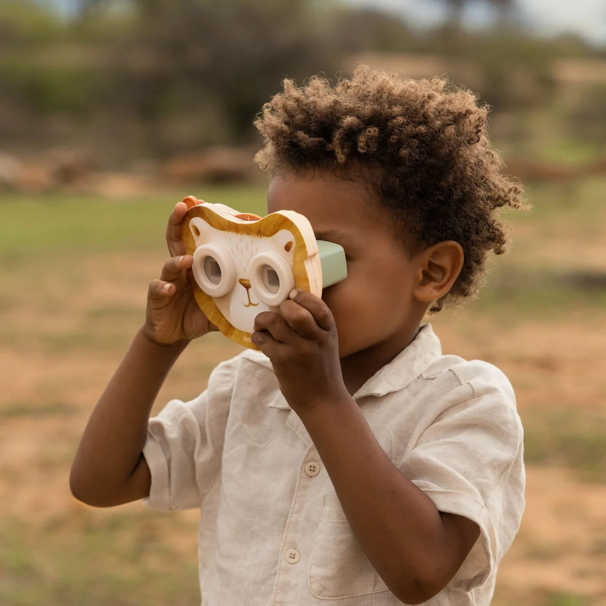 Little Dutch Wooden Story Viewer – Safari Friends