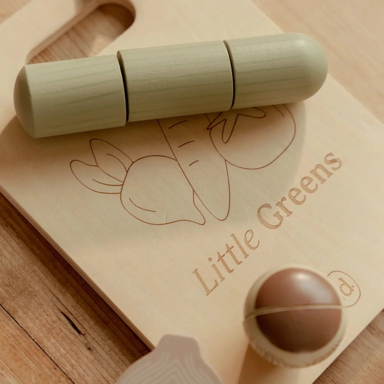Little Dutch Wooden Slicing Vegetables