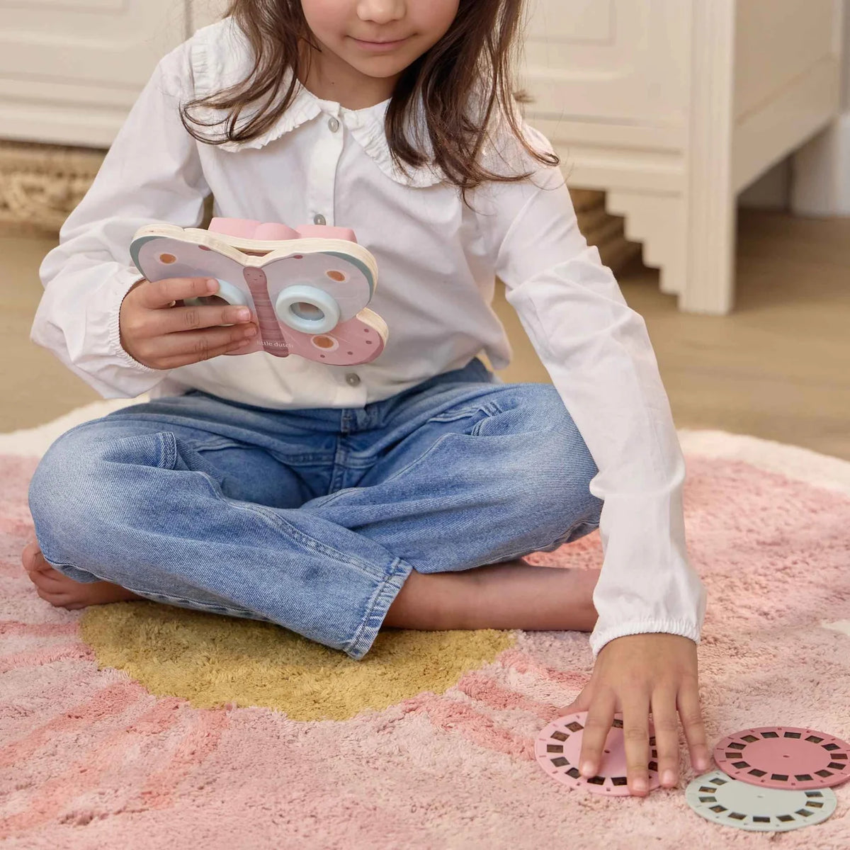 Little Dutch Wooden Story Viewer – Fairy Garden