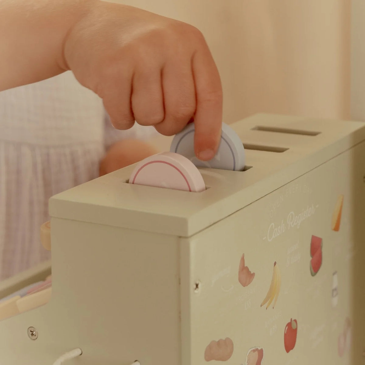 Little Dutch Wooden Cash Register with Scanner