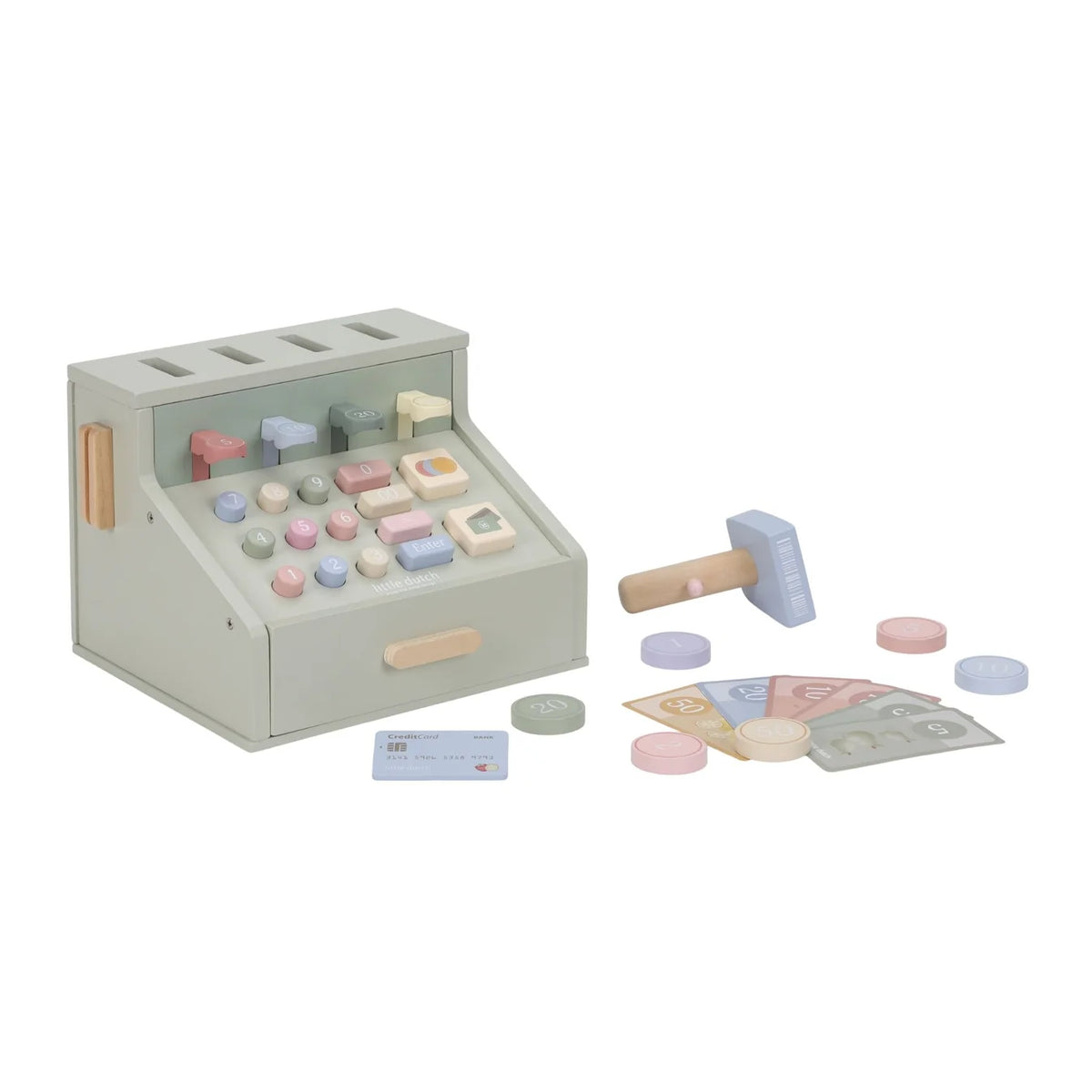 Little Dutch Wooden Cash Register with Scanner