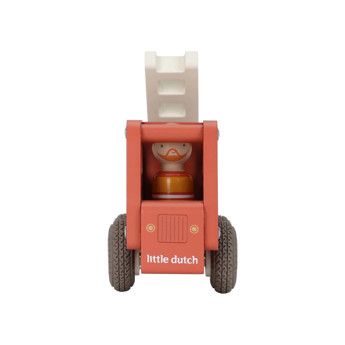 Little Dutch Wooden Fire Truck with Peg Doll