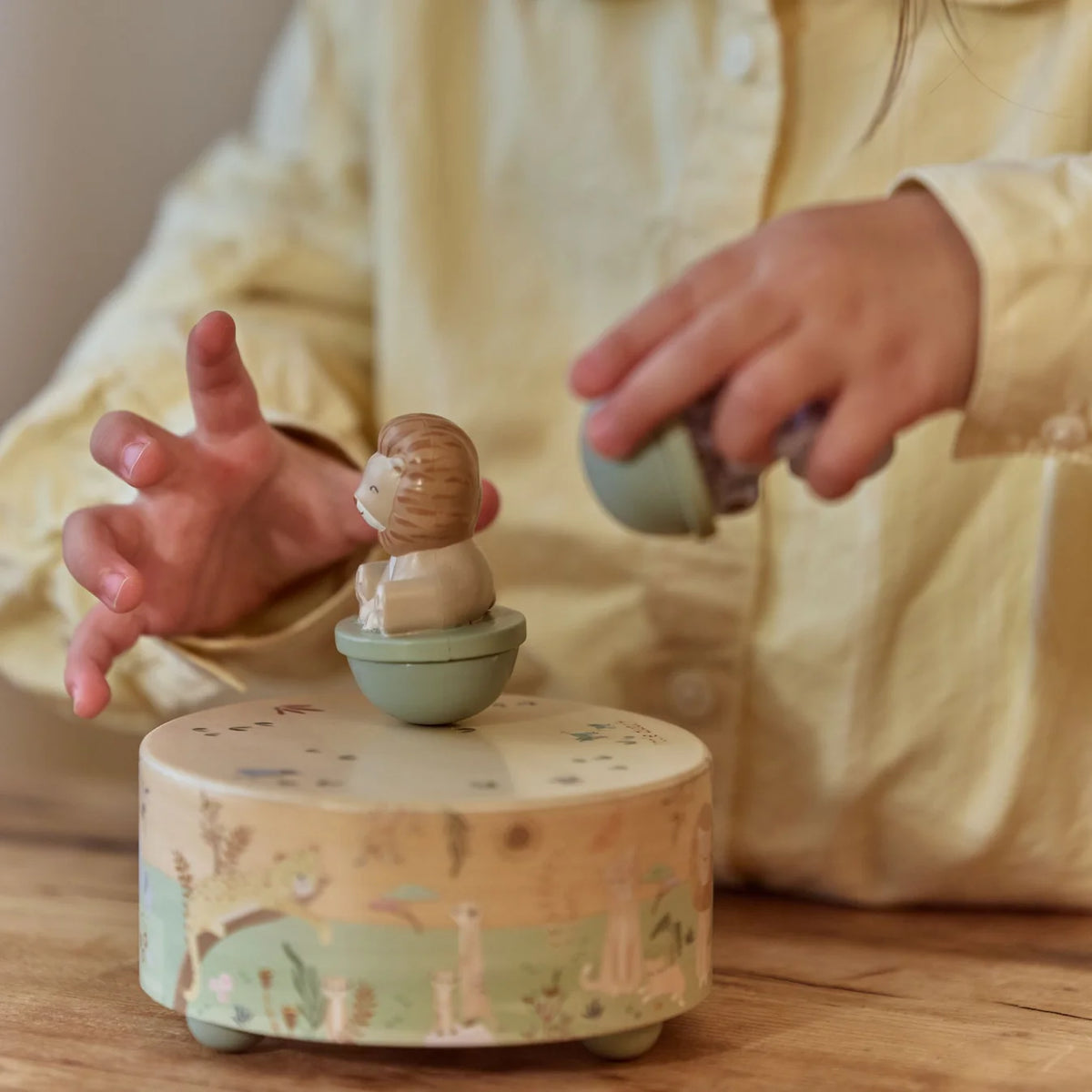 Little Dutch Wooden Music Box – Safari Friends