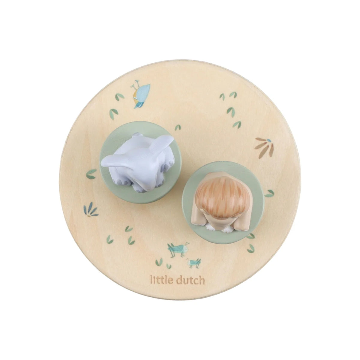 Little Dutch Wooden Music Box – Safari Friends