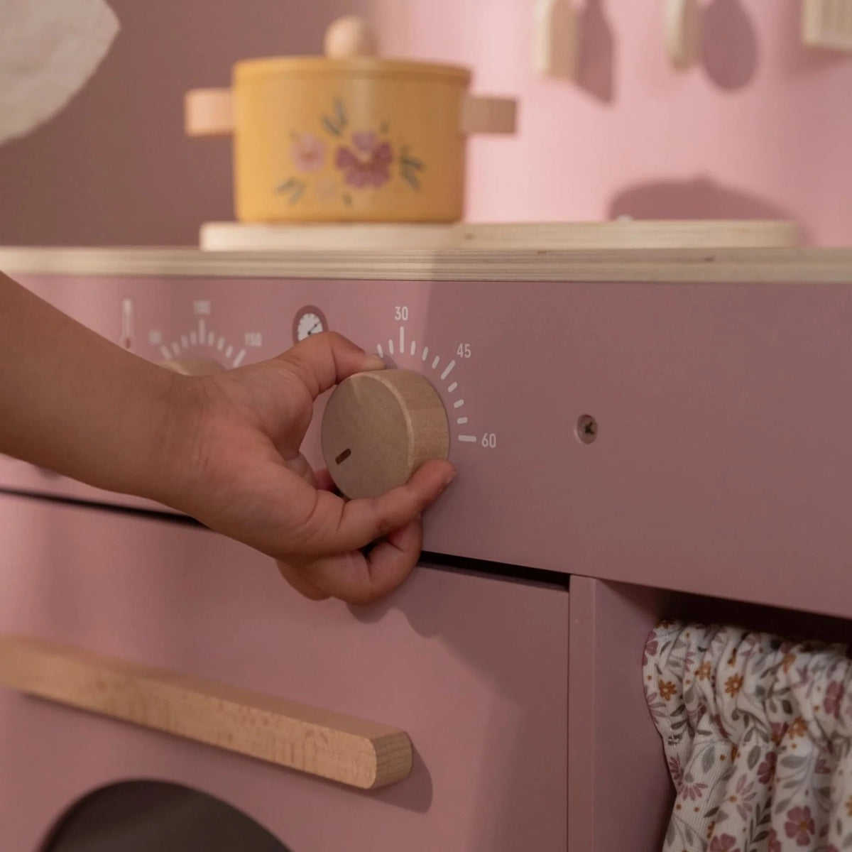 Little Dutch Wooden Play Kitchen - Pink