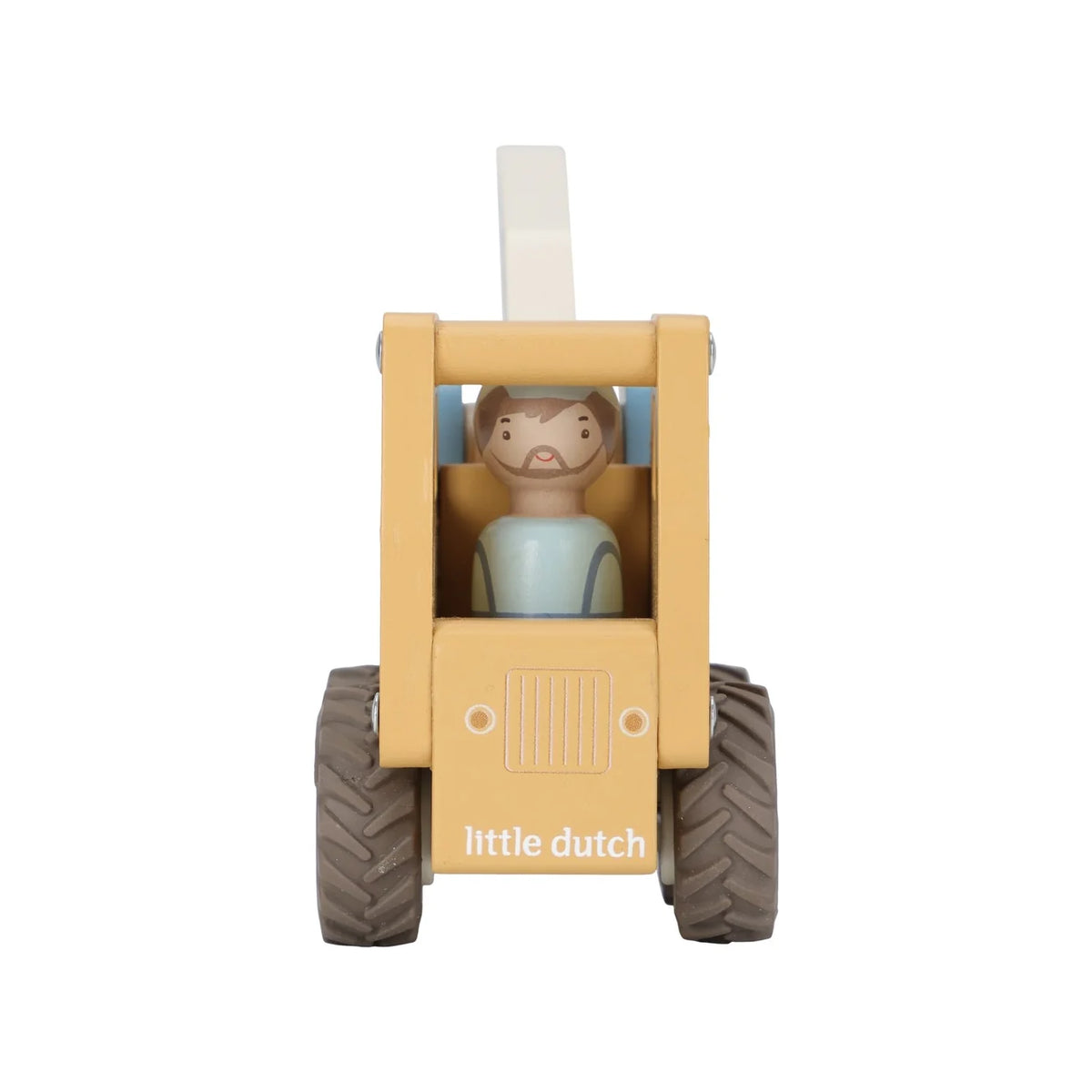 Little Dutch Wooden Crane Truck with Peg Doll
