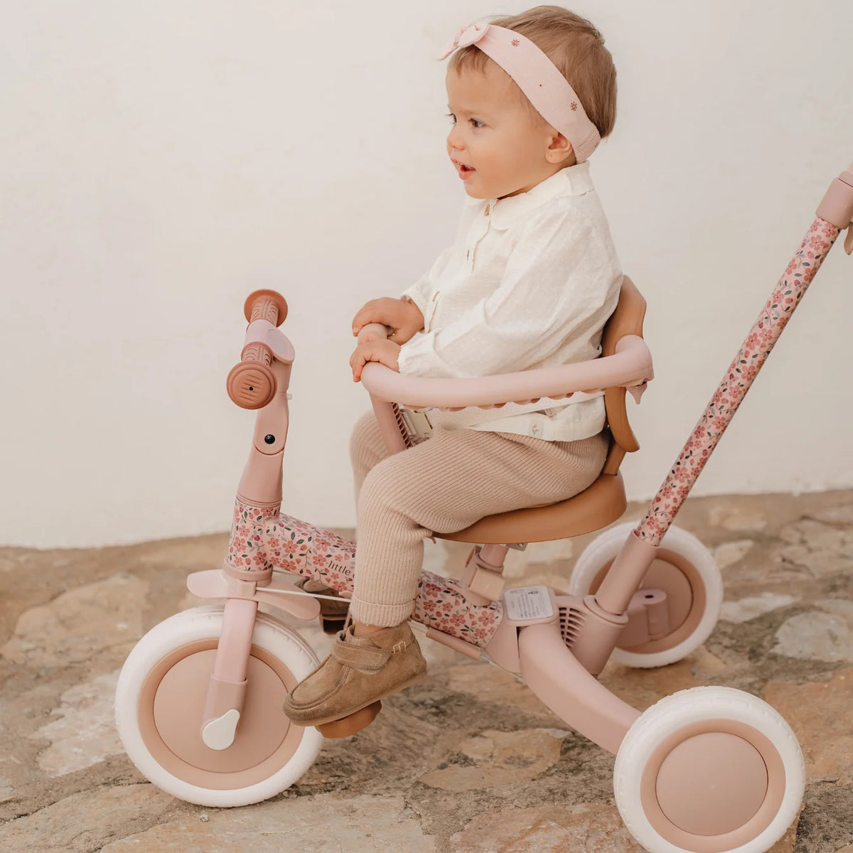 Little Dutch 4 in 1 Tricycle - Pink