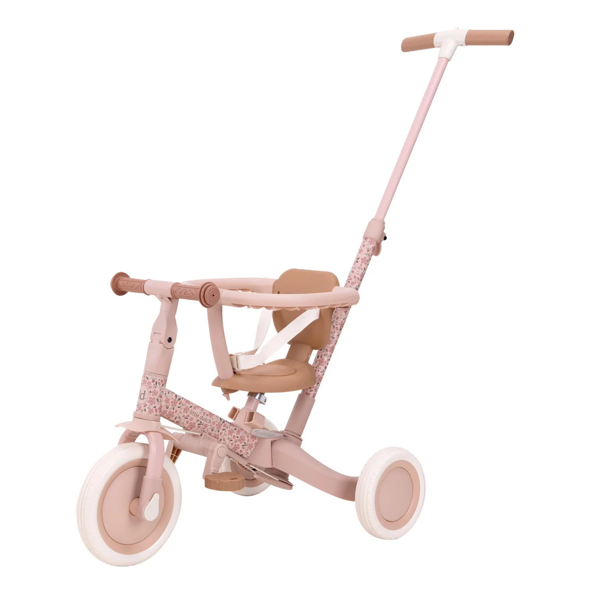 Little Dutch 4 in 1 Tricycle - Pink