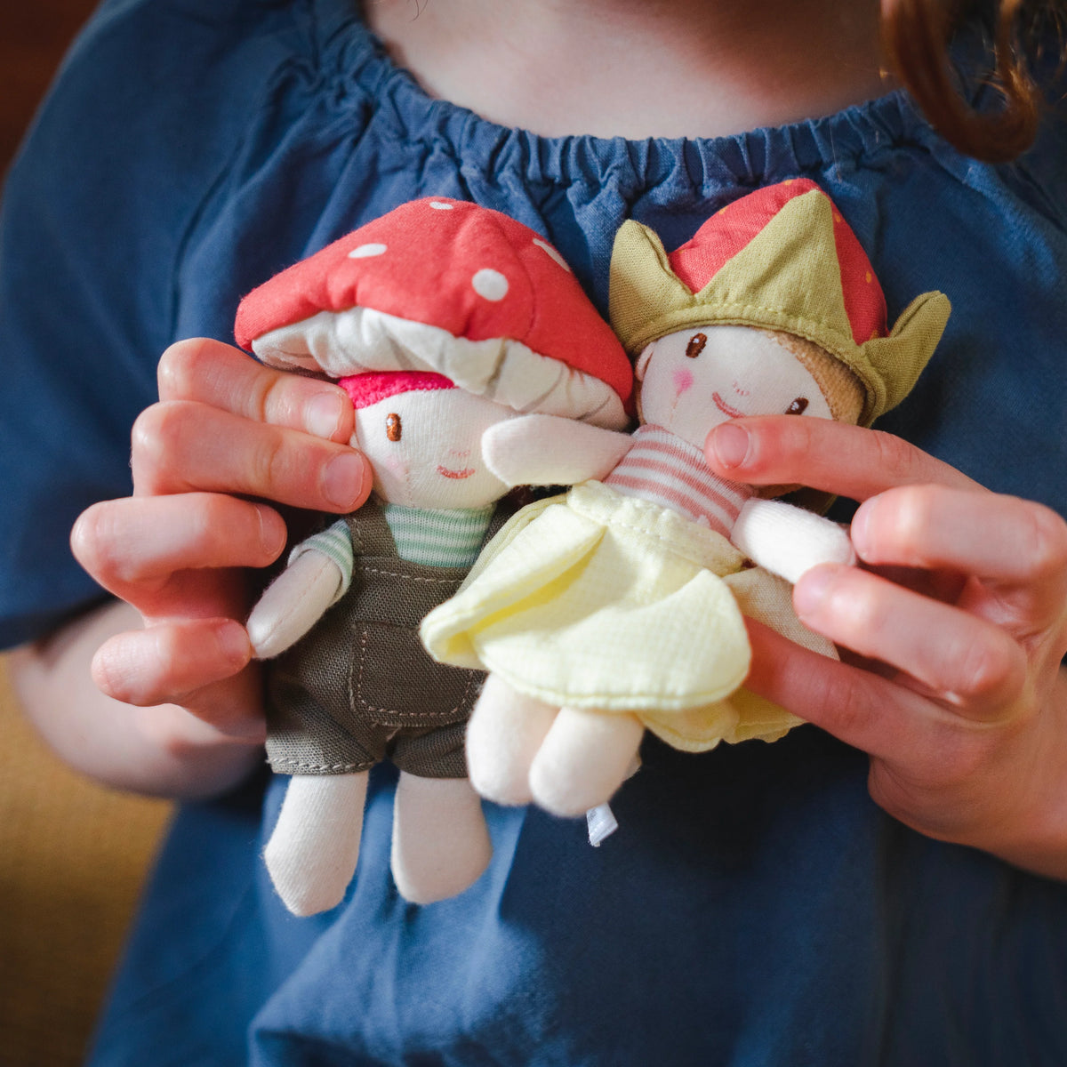 ThreadBear Little Peeps Tommy Toadstool Matchbox Doll