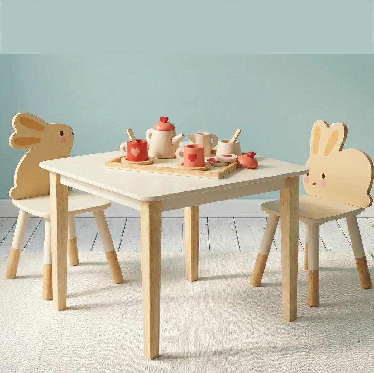 Tender Leaf Bunny Table and Chair Set