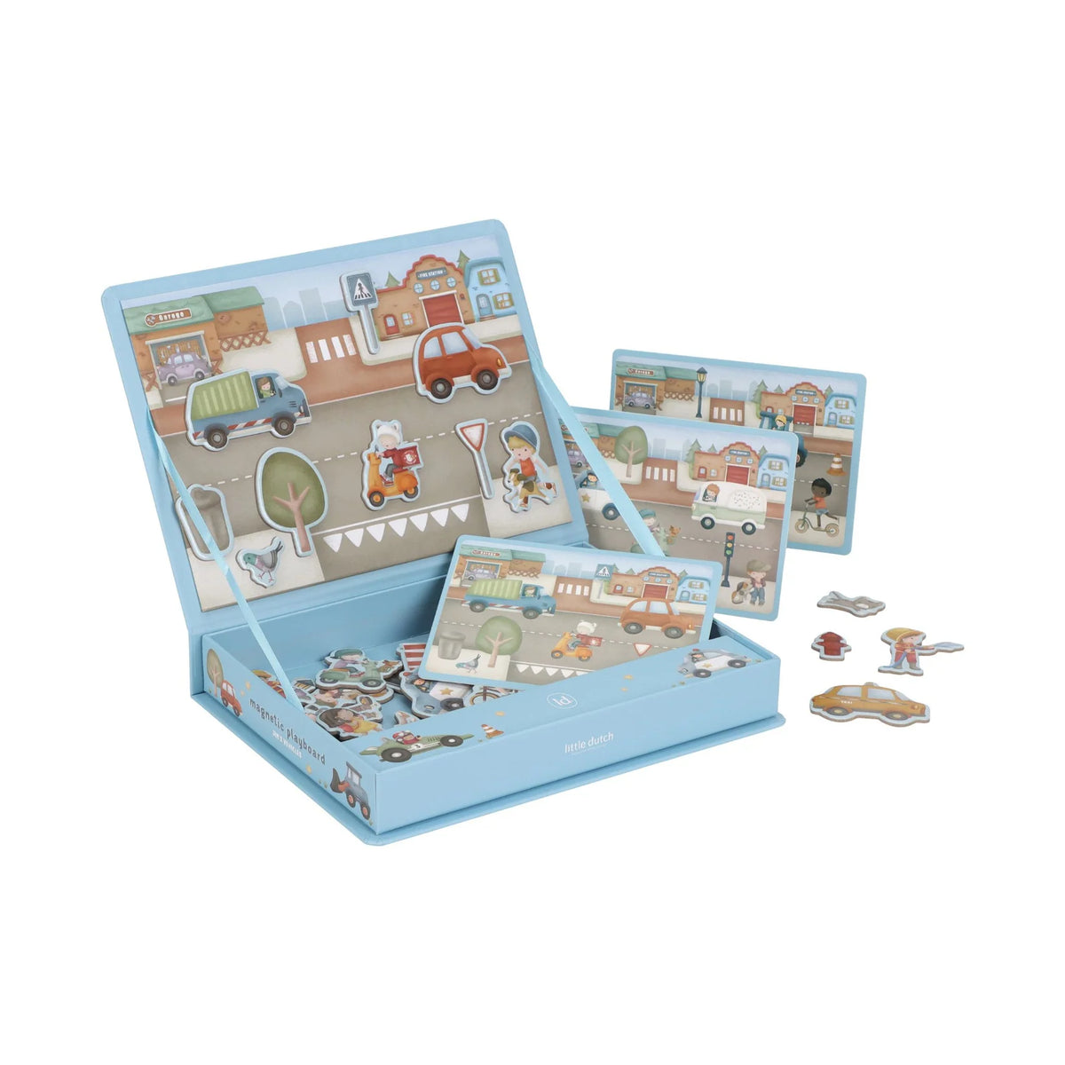 Little Dutch Magnetic Playboard - Jim’s Vehicles
