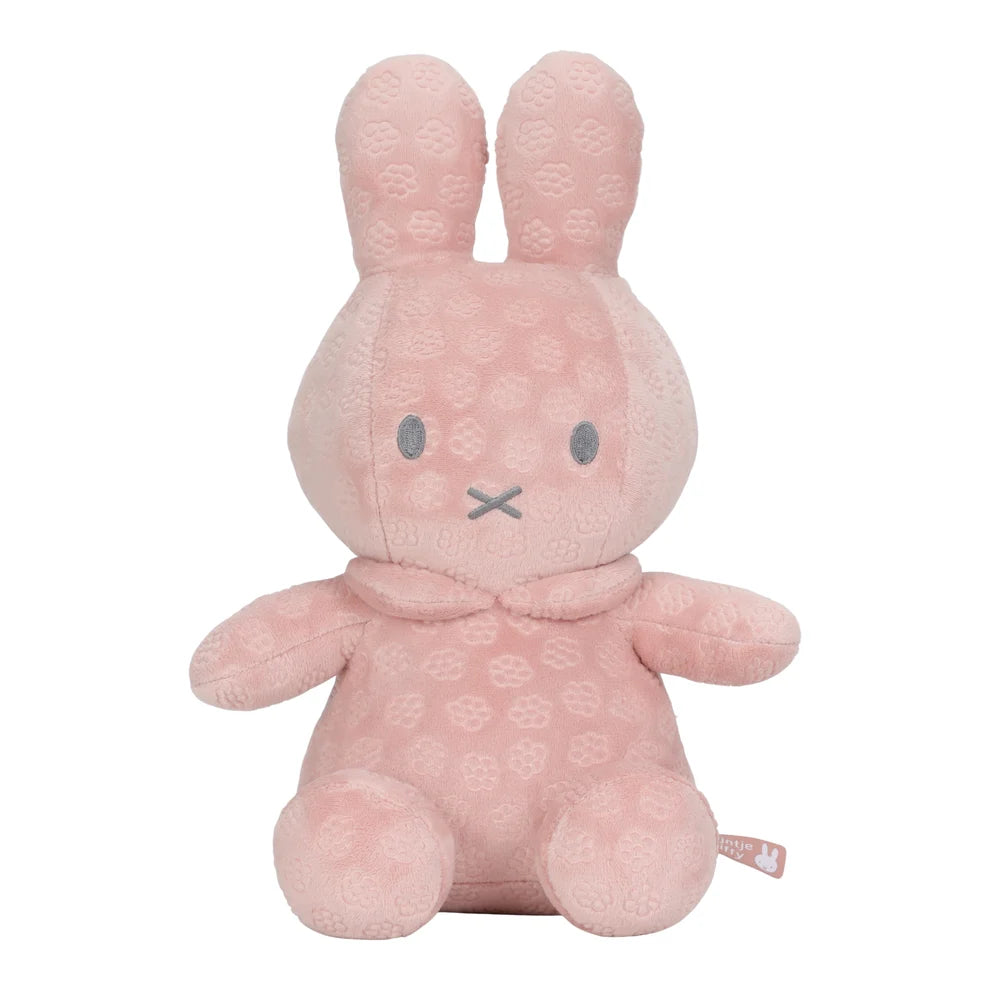 Miffy Cuddle 30 cm pink flower GRS