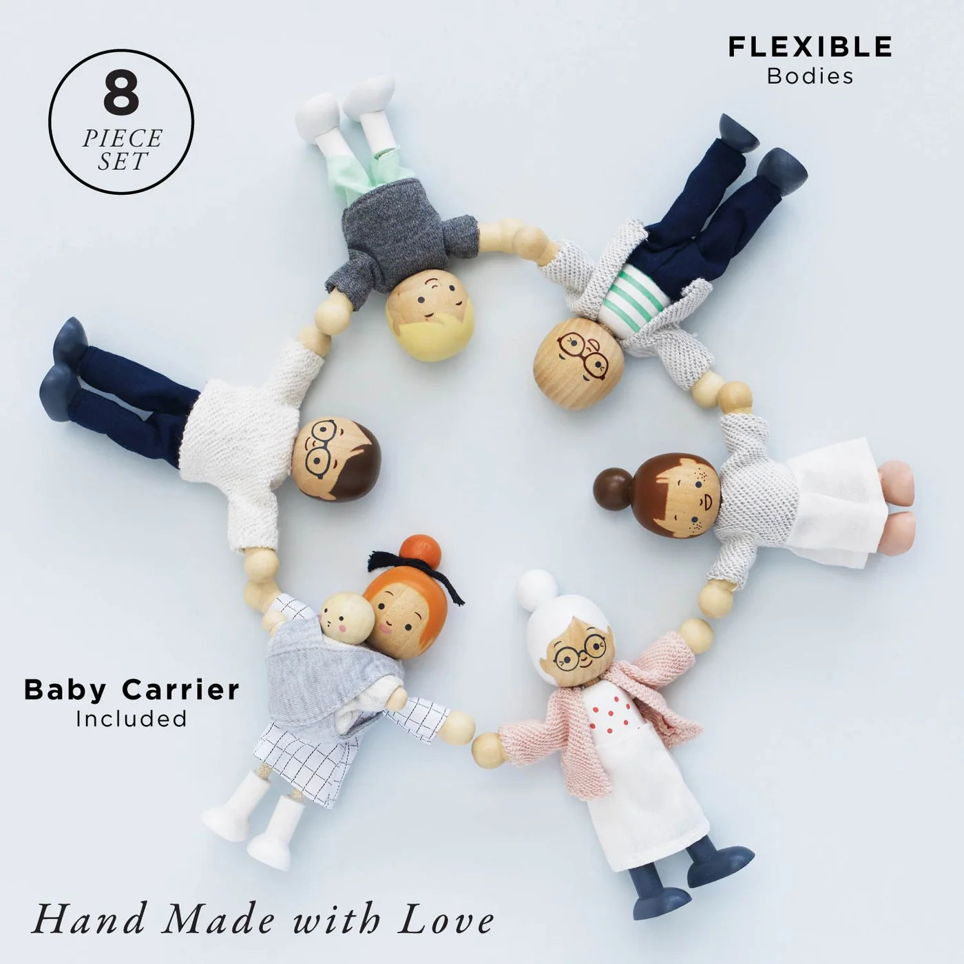 Le Toy Van Dolls House Family – 7 Piece