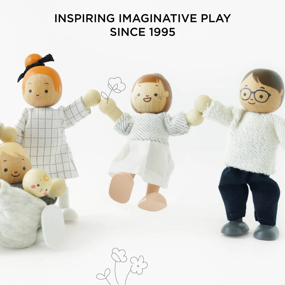 Le Toy Van Dolls House Family – 7 Piece