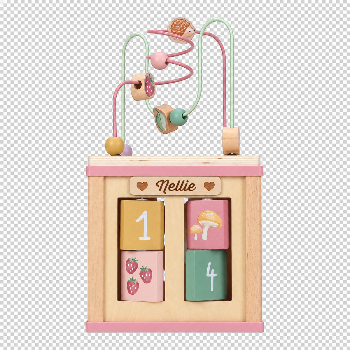 Little Dutch Wooden Activity Cube – Fairy Garden