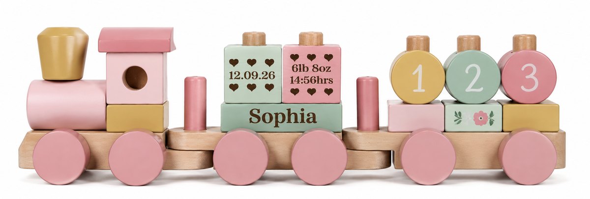 Little Dutch Stacking Train - Fairy Garden