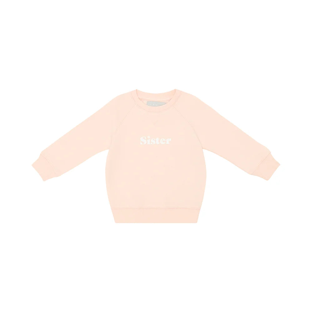 Powder Pink SISTER Sweatshirt