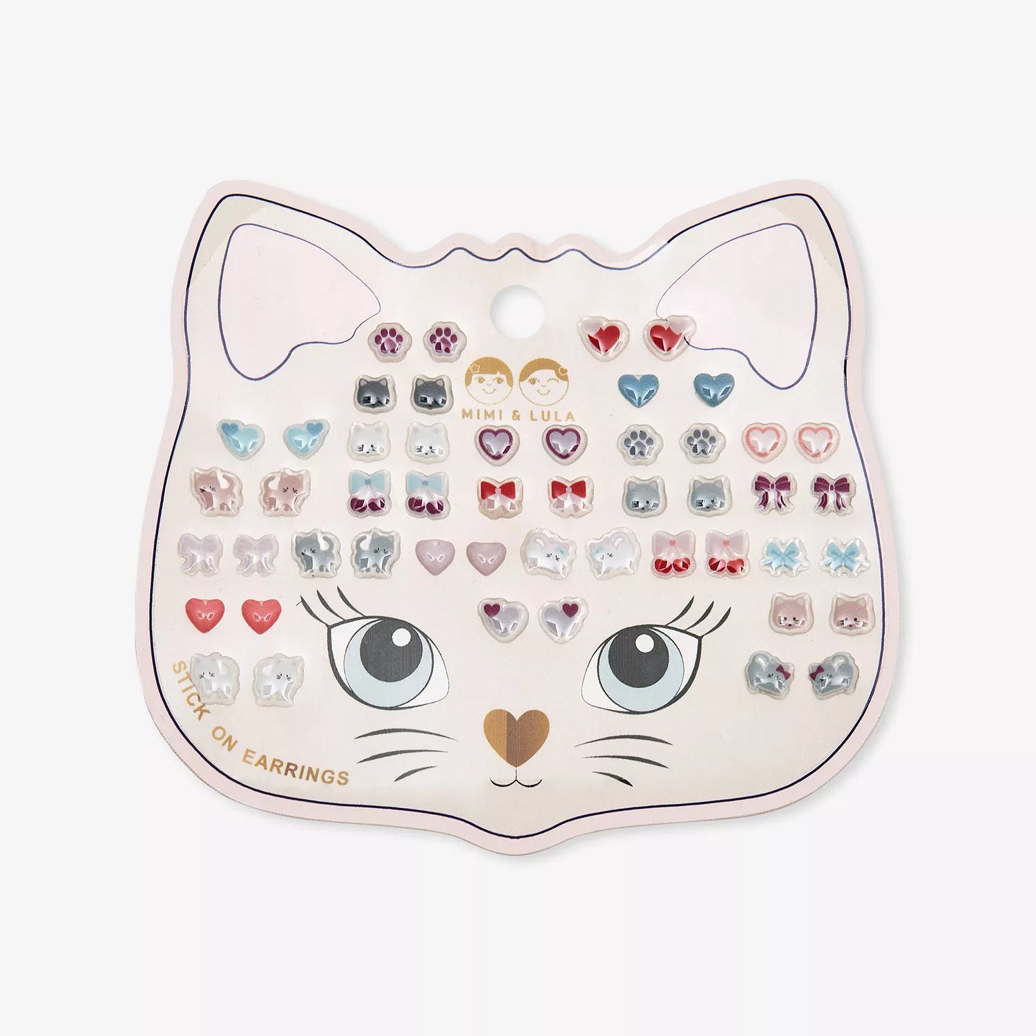 Kittybow Stick on Earrings