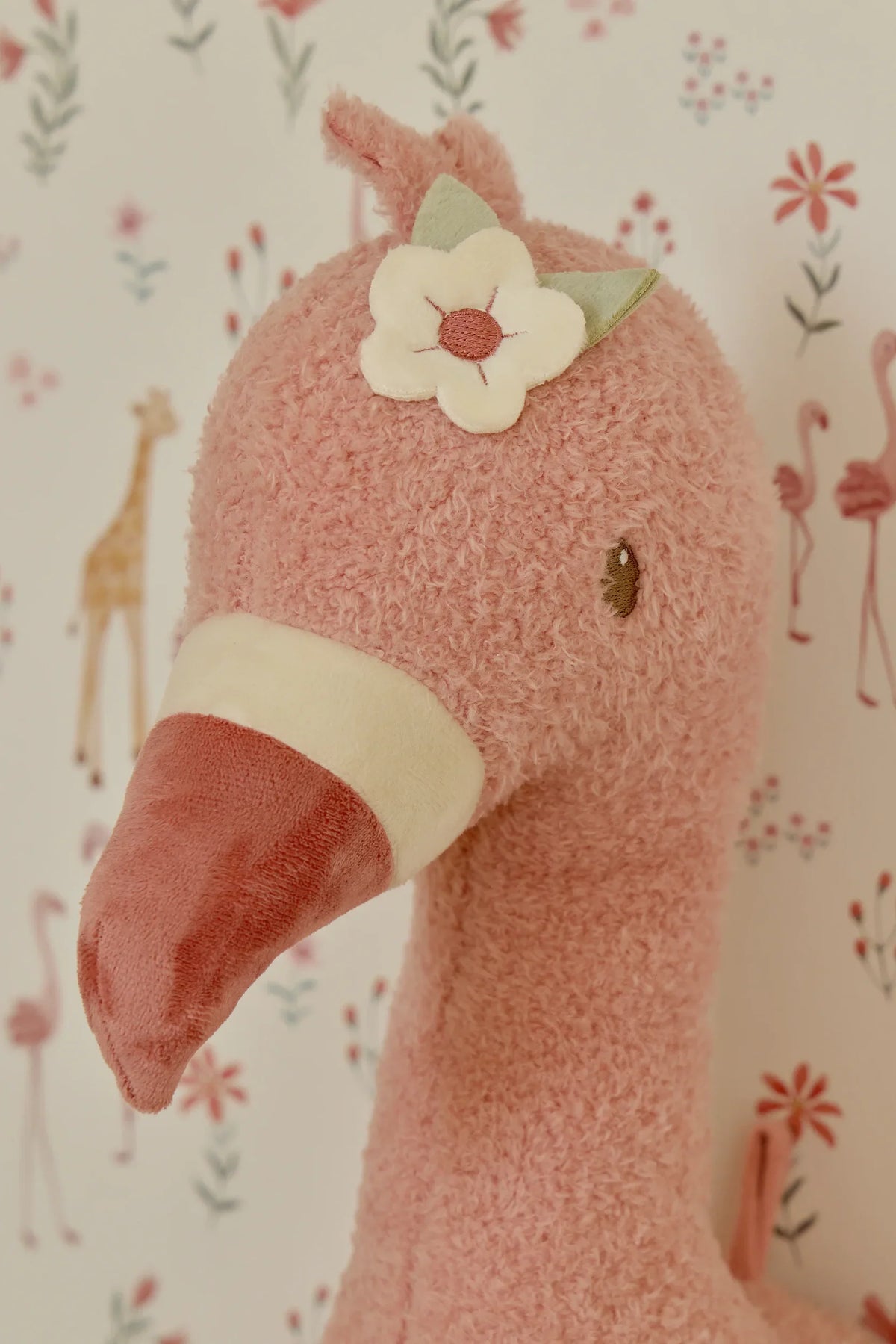 Little Dutch Safari Friends Flamingo Wall Head