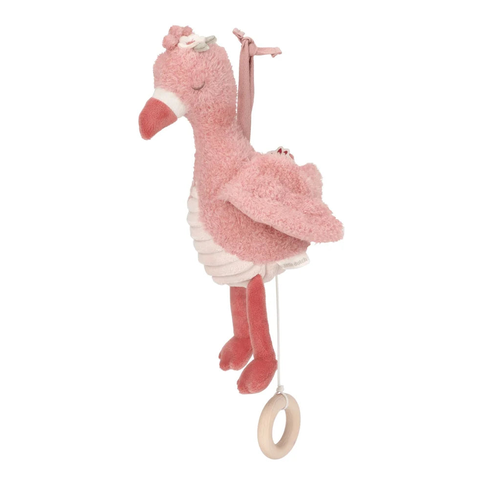 Little Dutch Flamingo Music Box – Safari Friends