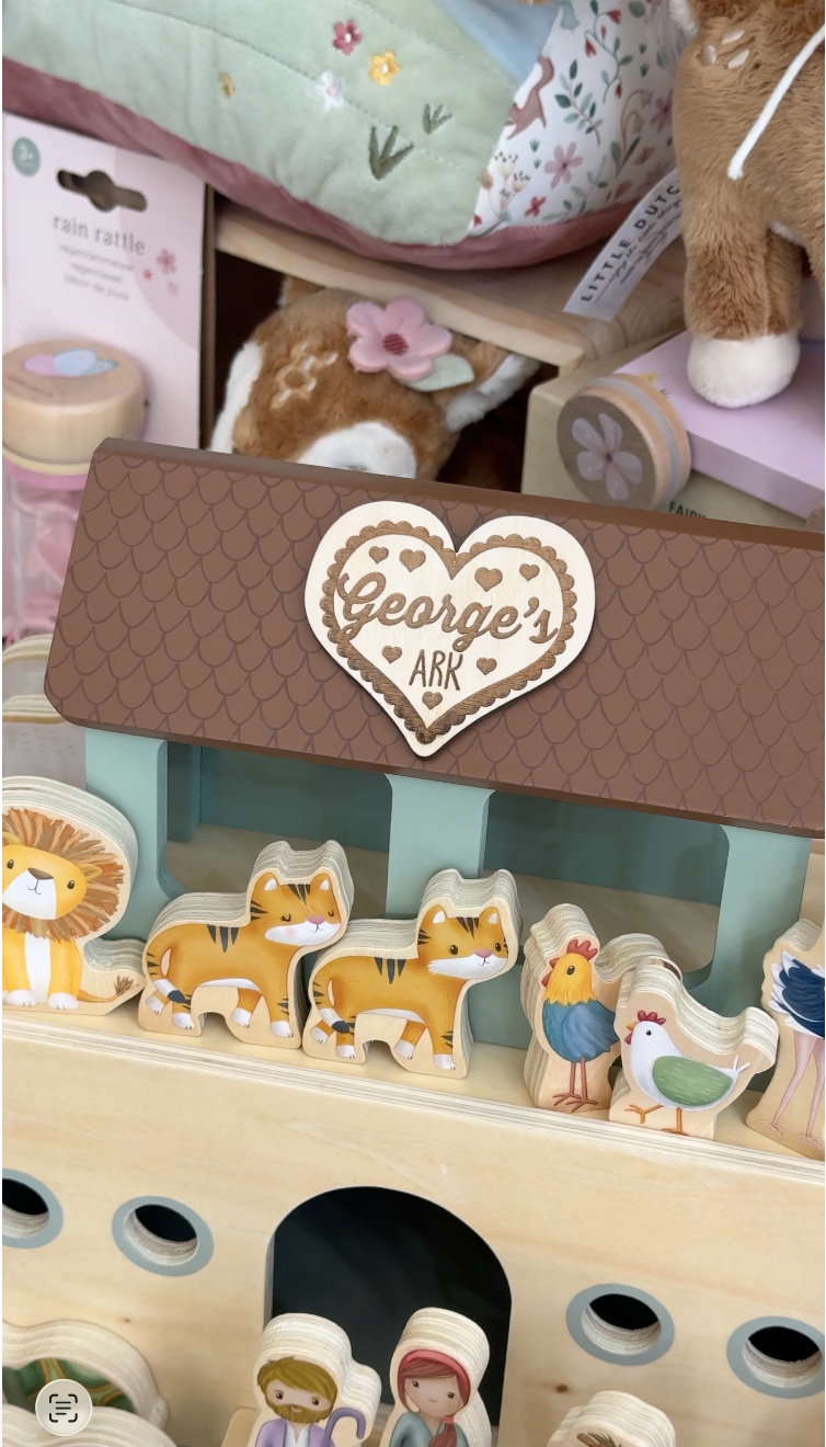 Little Dutch Wooden Noah’s Ark – 25 Piece Set
