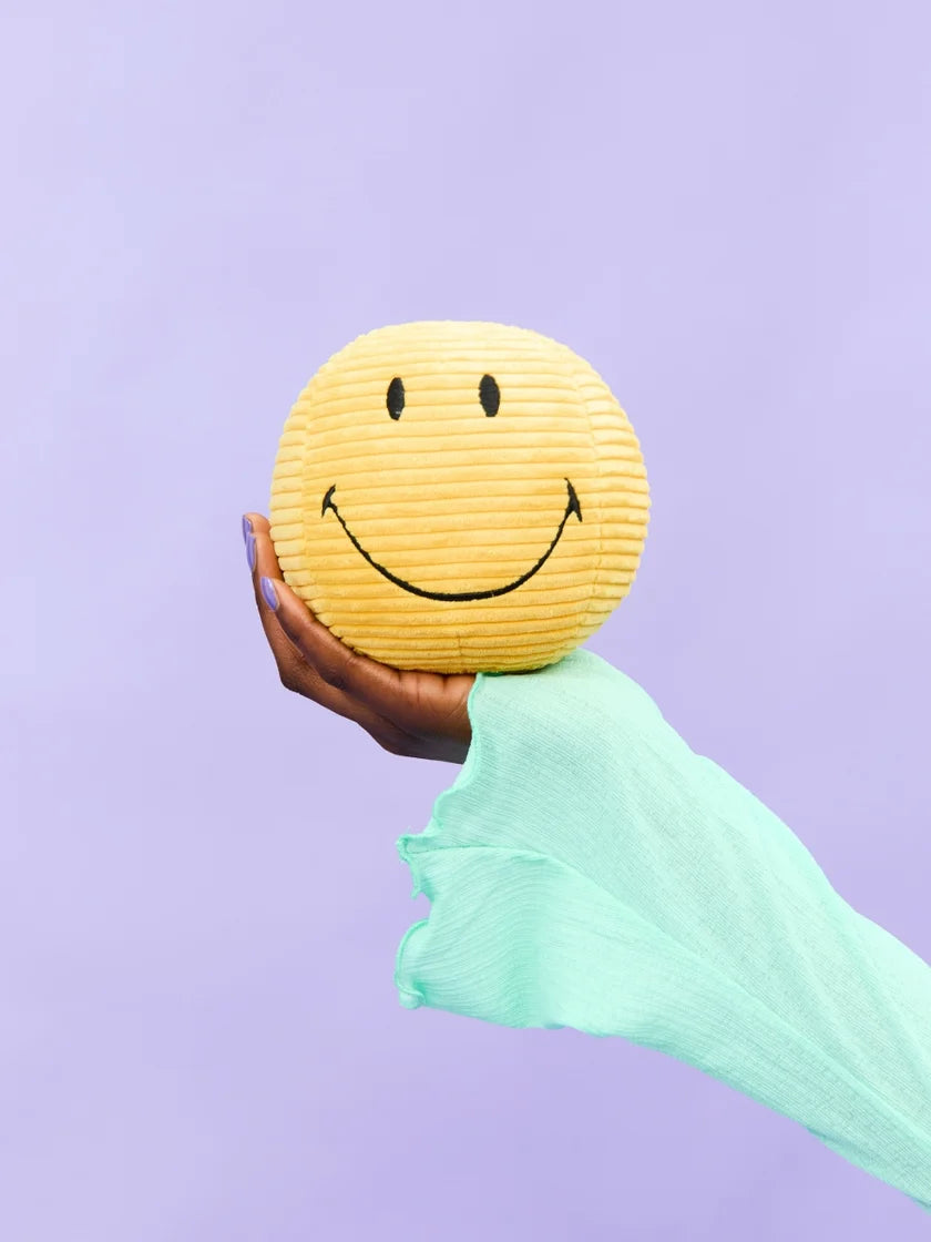 Smiley ECO Corduroy – 13cm – Yellow