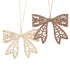 Heaven Sends Brown & Cream Cut Out Metal Bows
