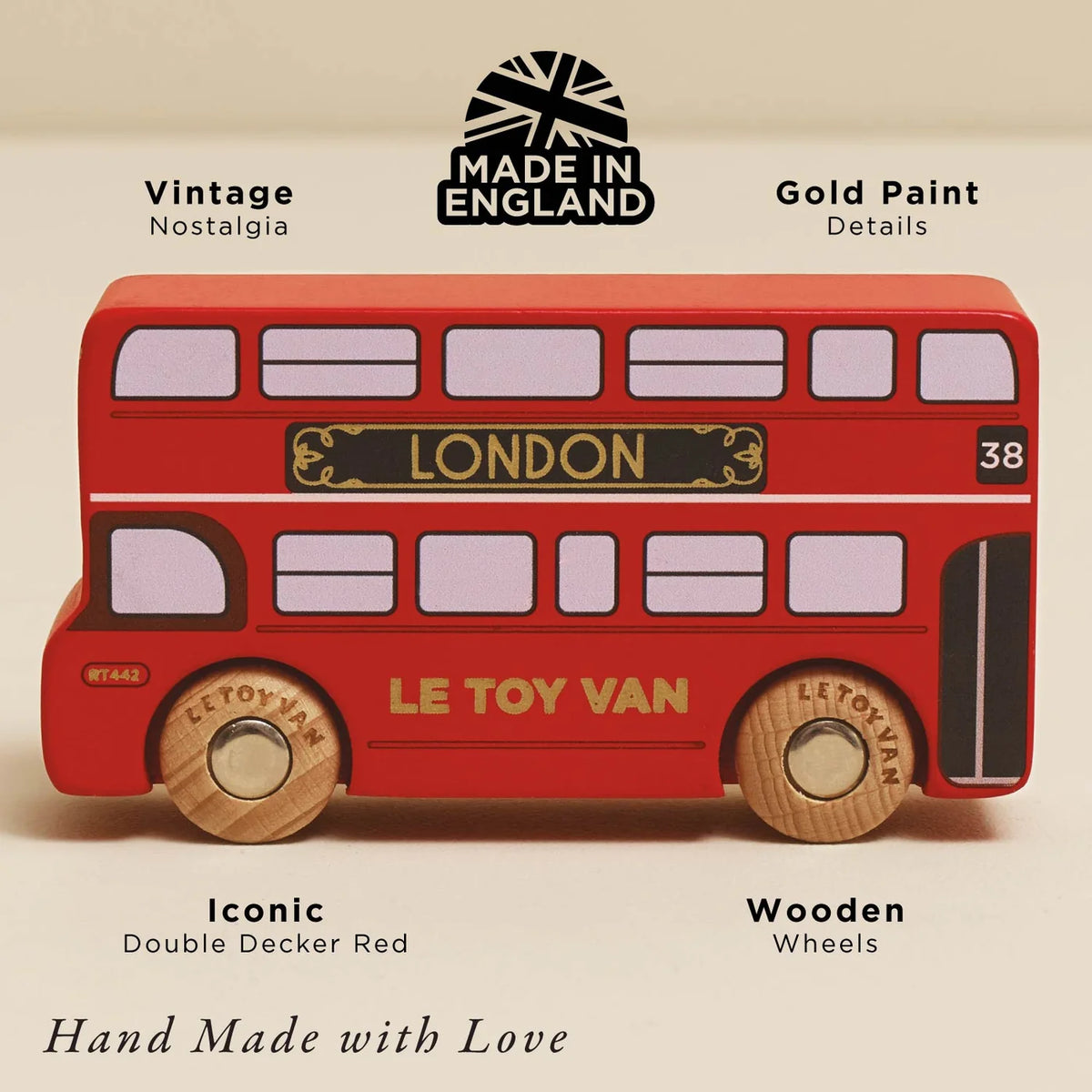 Le Toy Van No. 46 GT280 Ben - Wooden Bus