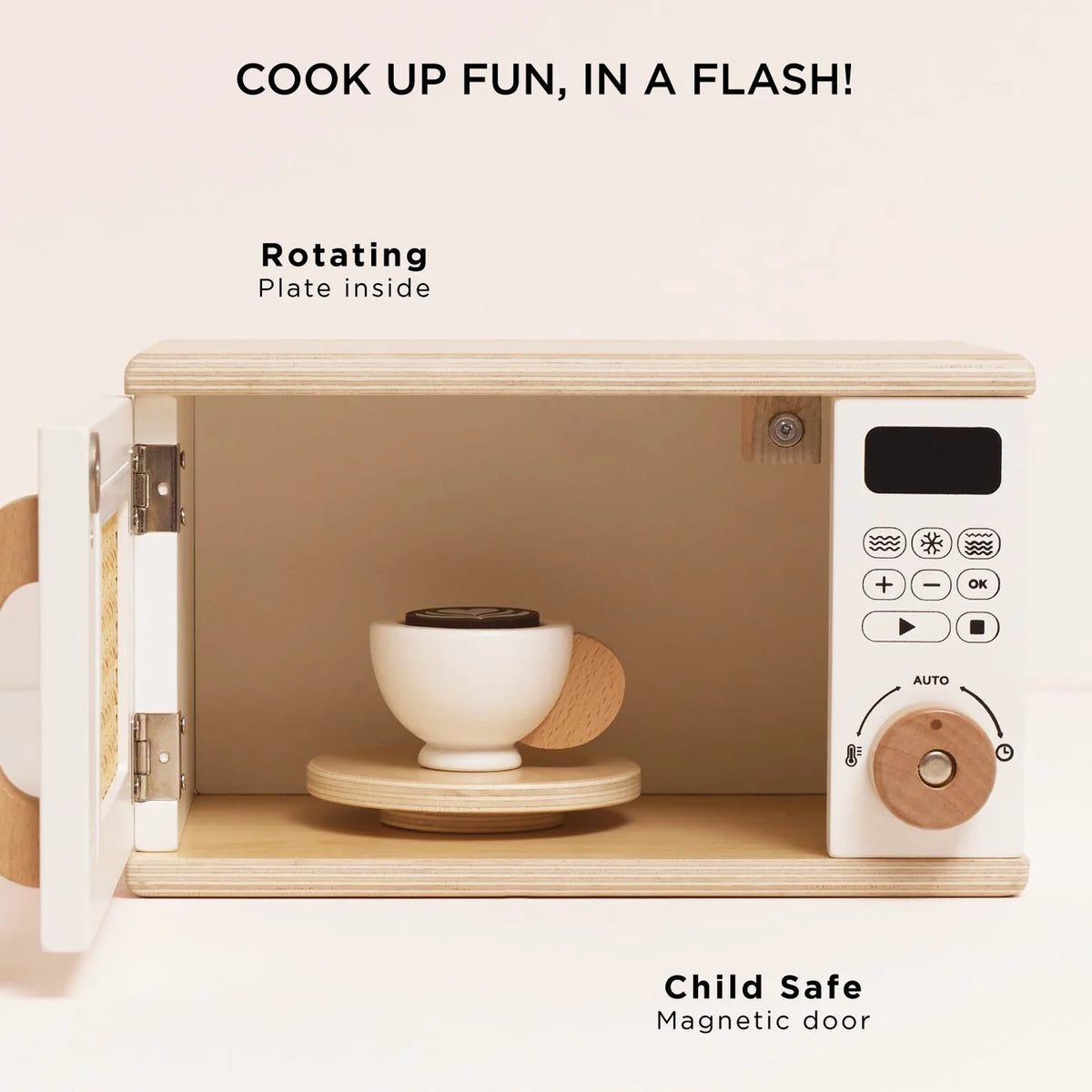 Le Toy Van Wooden Microwave
