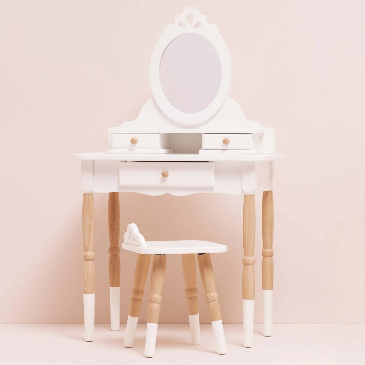 Le Toy Van Dressing-Up Vanity Table & Beauty Stool