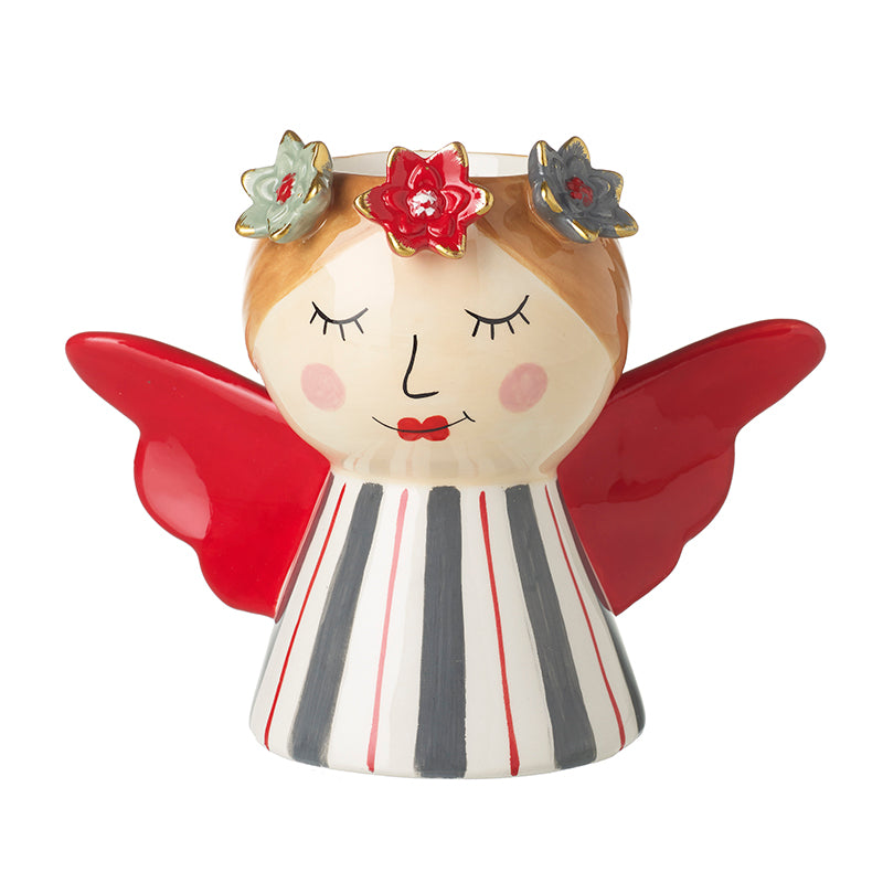Heaven Sends Angel Pot With Flowers