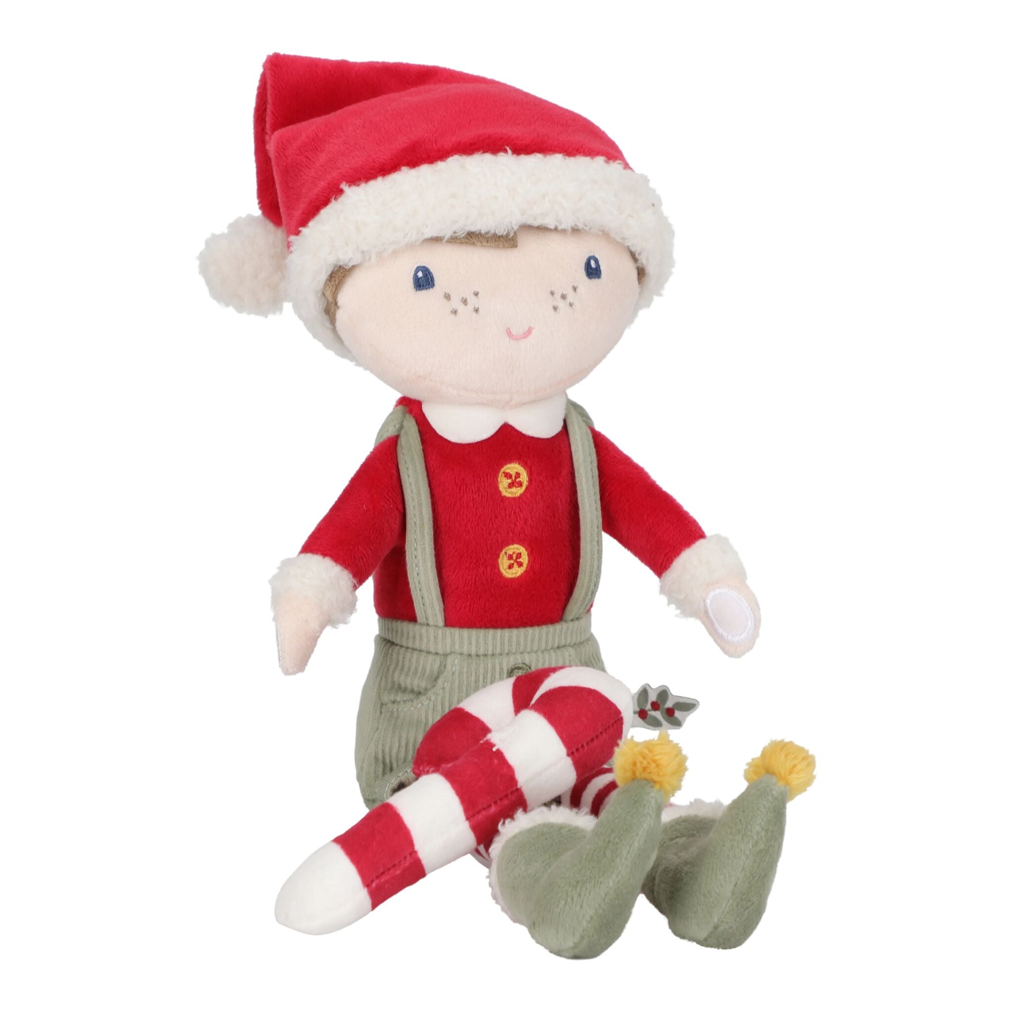 Little Dutch Christmas Cuddle Doll Jim – 35cm